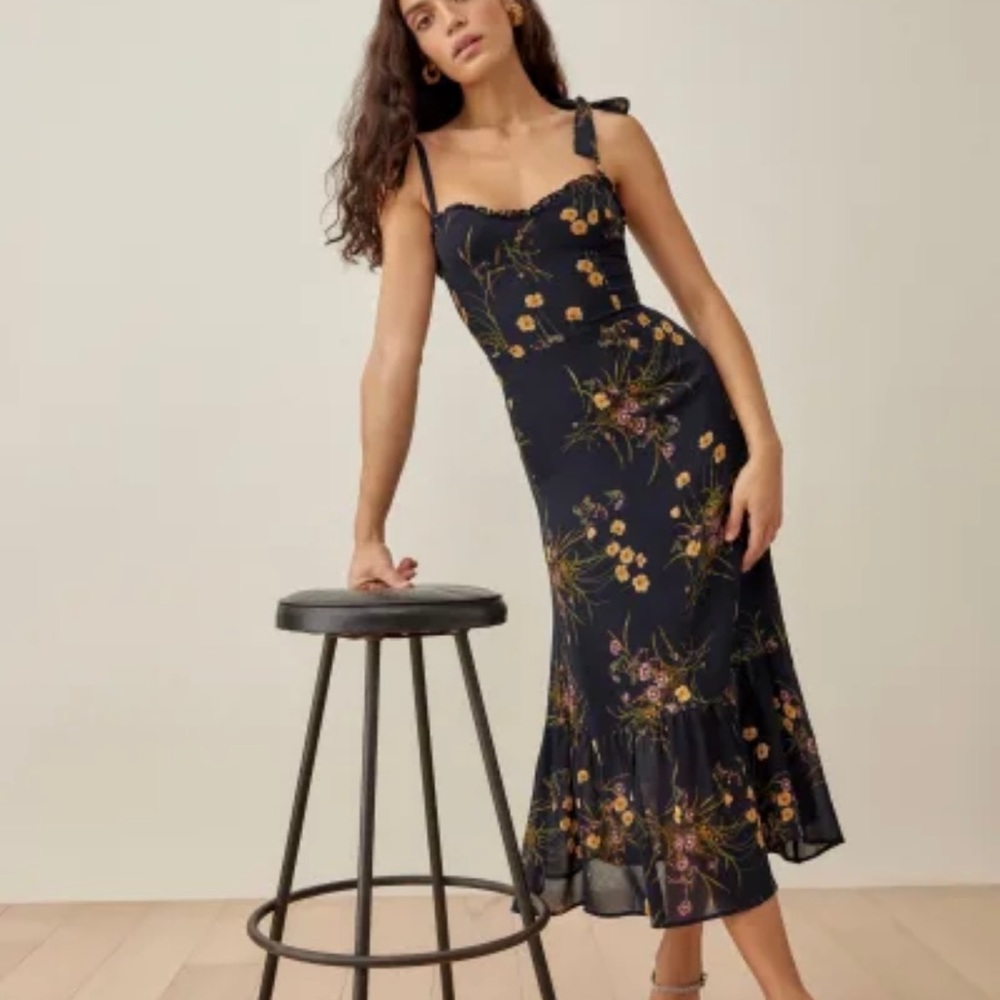Nikita dress in Mademoiselle print - super flattering.